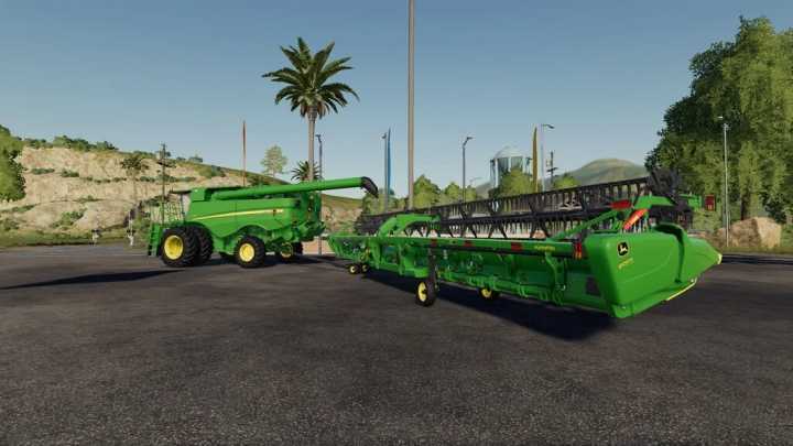 John Deere Draper 645 Fd V1.0 FS19