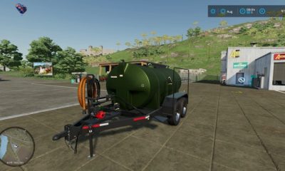 FS22 Аби Прицеп для перевозки воды V1.0