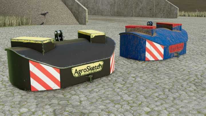 FS22 Agrosketch Weight V1.0