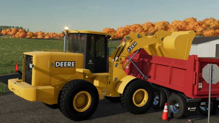 FS22 Aj Deere Wheel Loader Pack V1.0