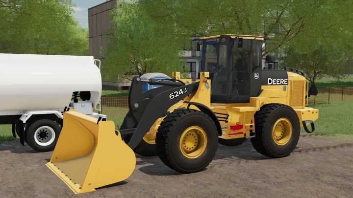 FS22 Aj Deere Wheel Loader Pack V1.0