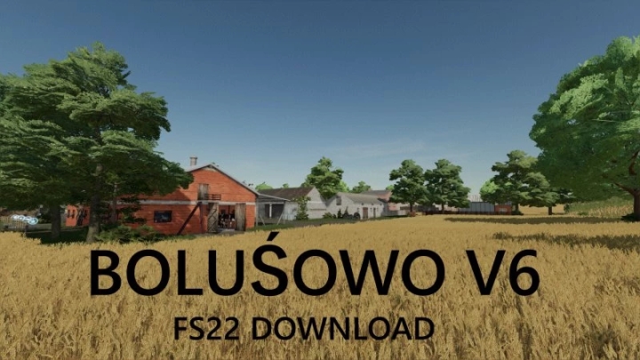 FS22 Bolusowo Map V6.0