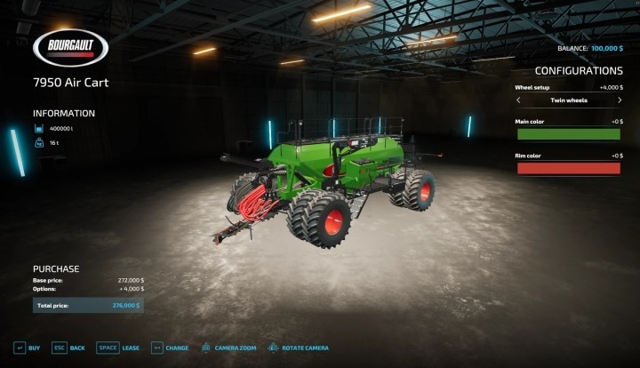 FS22 Bourgault Series 3320 V1.0.0.3