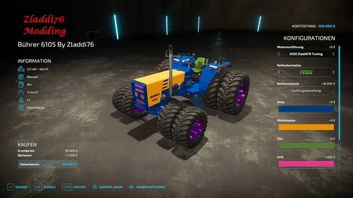 FS22 Buhrer 6105 V1.0