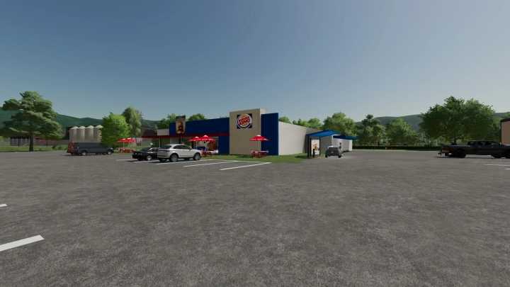 FS22 Burger King Placeable V1.0