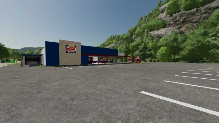 FS22 Burger King Placeable V1.0