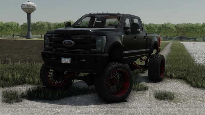 FS22 C-Boys Tv Sema Ford Red V1.0