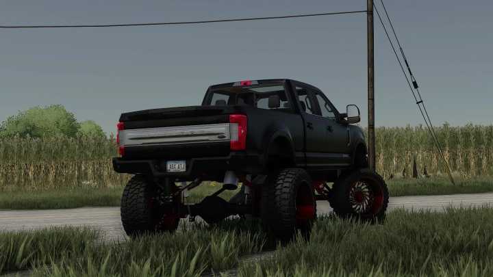 FS22 C-Boys Tv Sema Ford Red V1.0