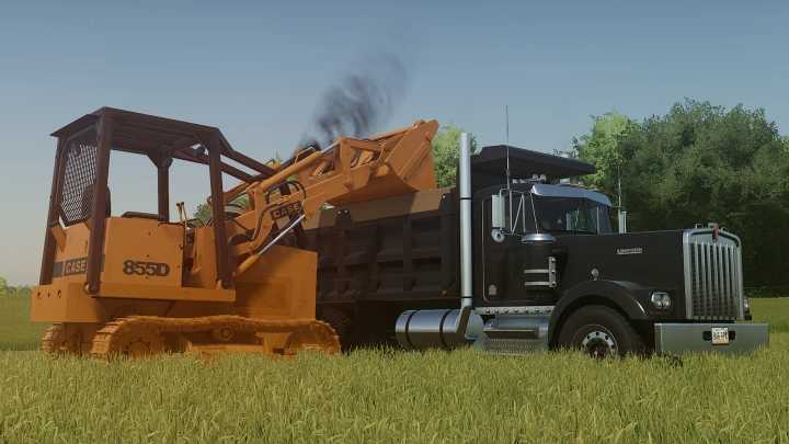 FS22 Case 855D Track Loader V1.0