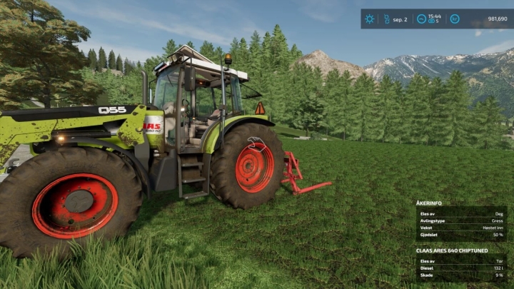 FS22 Claas Ares 600 Edited V1.0