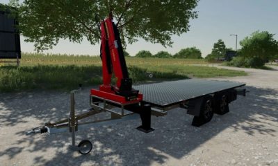 FS22 Строительный двор Stani Trailer V1.1