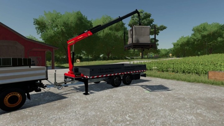 FS22 Construction Yard Stani Trailer V1.1