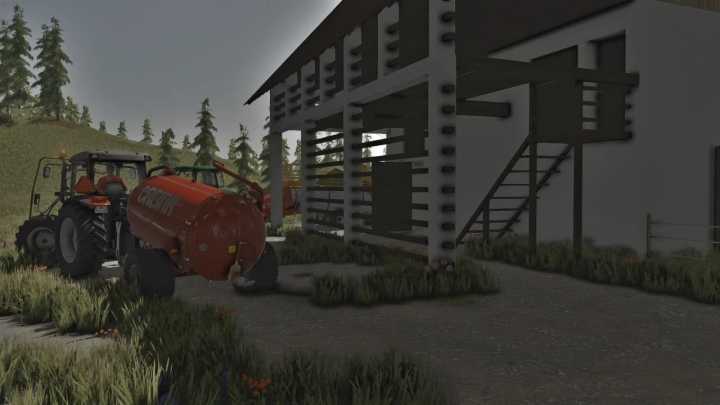 FS22 Cow Barn Silo Beta V1.0