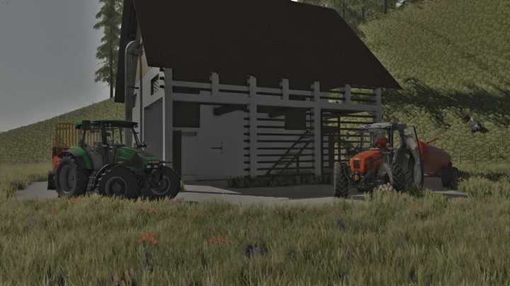 FS22 Cow Barn Silo Beta V1.0