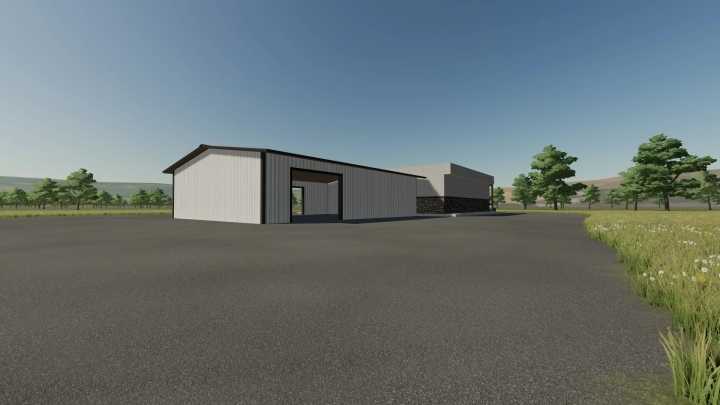 FS22 Dealership Building Placeable V1.0