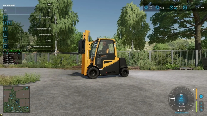 FS22 Electric Forklift V1.0