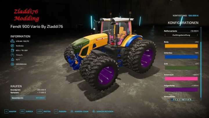 FS22 Fendt 900 Vario V1.0.1.0