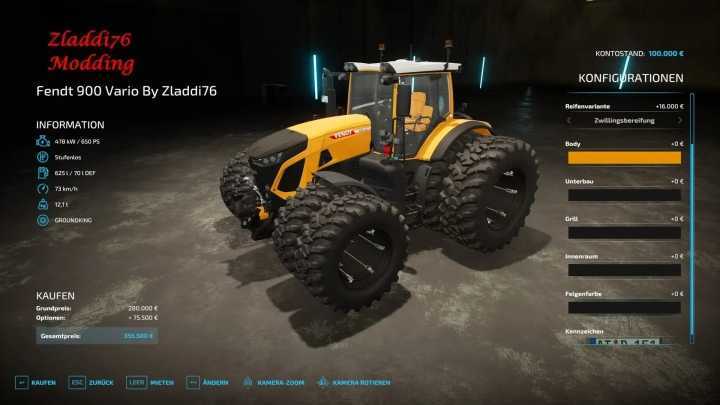 FS22 Fendt 900 Vario V1.0.1.0