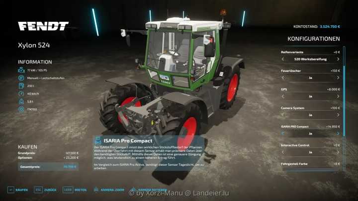 FS22 Fendt Equipment Carrier Pack V1.0.0.3