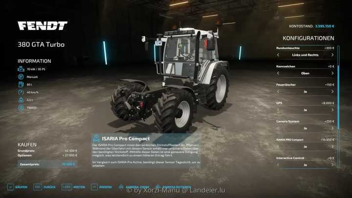 FS22 Fendt Equipment Carrier Pack V1.0.0.3