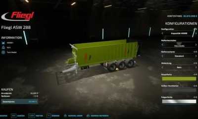 FS22 Fliegl Asw288 Schubboden Multi Trailer V2.3