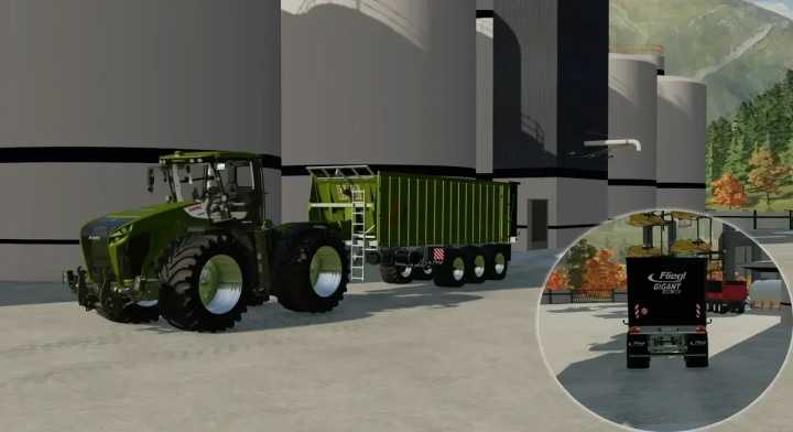 FS22 Fliegl Asw288 Schubboden Multi Trailer V2.3