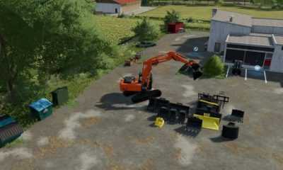 FS22 Hitachi Oilquick V1.0