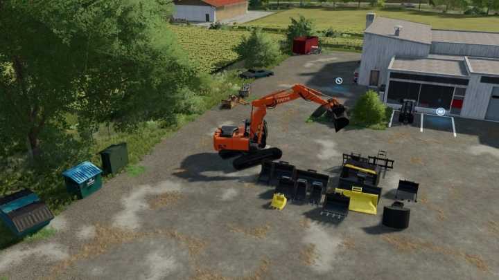 FS22 Hitachi Oilquick V1.0