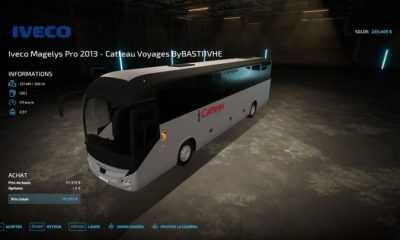 FS22 – Iveco Magelys Pro 2013 Catteau Voyages V1.0