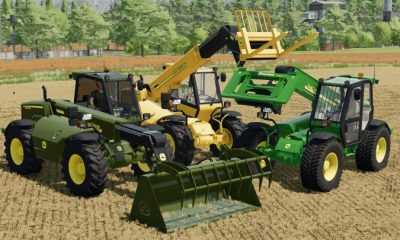 FS22 Телескопический погрузчик John Deere 3400 V1.0