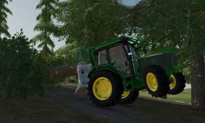 FS22 - John Deere 5R Лесной V1.0.0.1