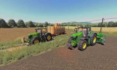 FS22 John Deere 6R Отредактировано V1.0