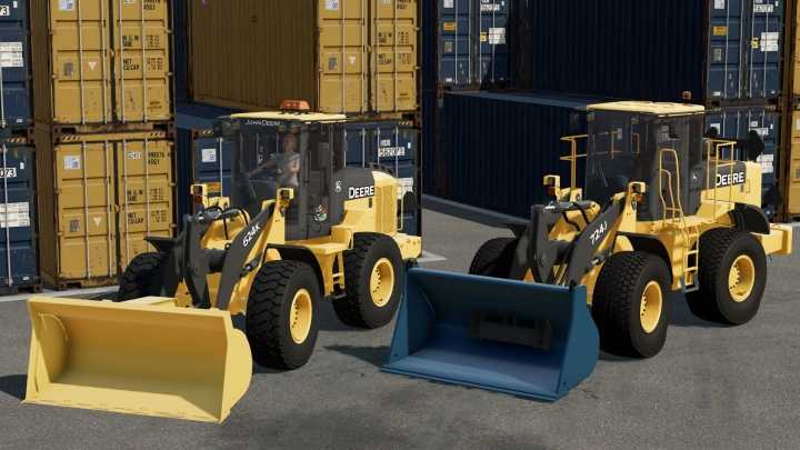 FS22 John Deere Wheel Loaders Pack V1.0