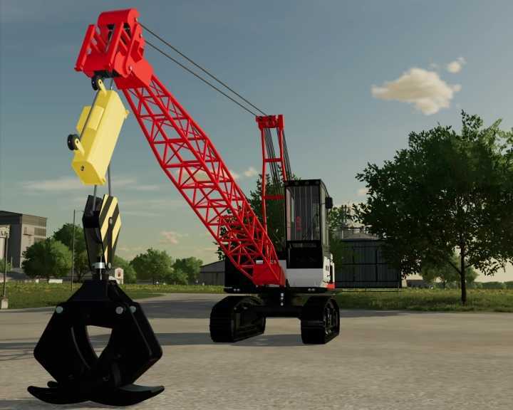 FS22 Link Belt 4040 Grapple Yarder V1.0