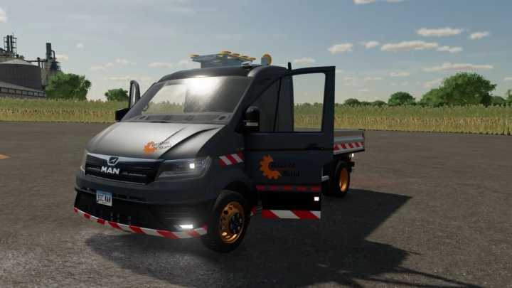 FS22 Man Tge Platform V1.1