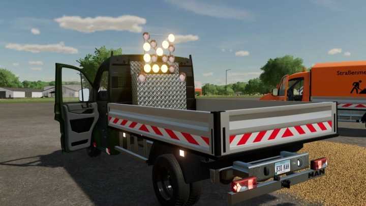 FS22 Man Tge Platform V1.1