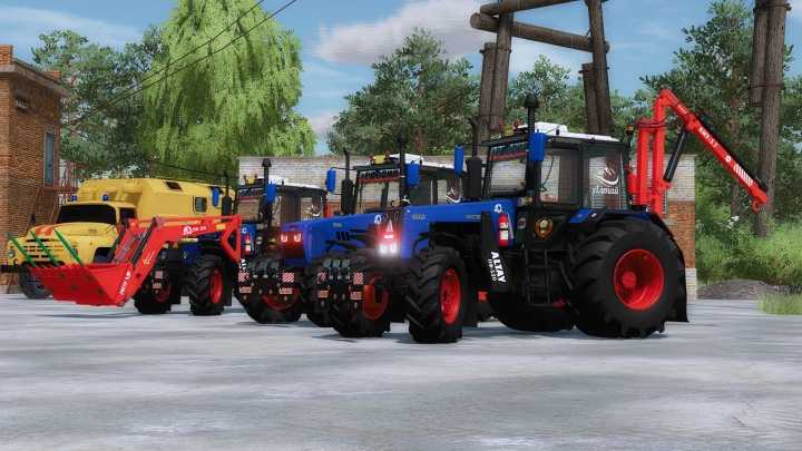 FS22 Mtz-1221 Turbo Update V1.0