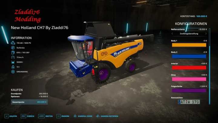 FS22 New Holland Ch7 V1.0