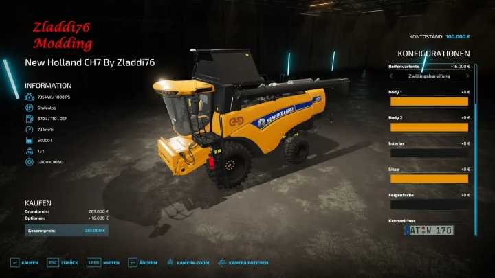 FS22 New Holland Ch7 V1.0