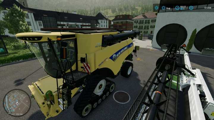 FS22 New Holland Cr 10 + Cutter V1.0