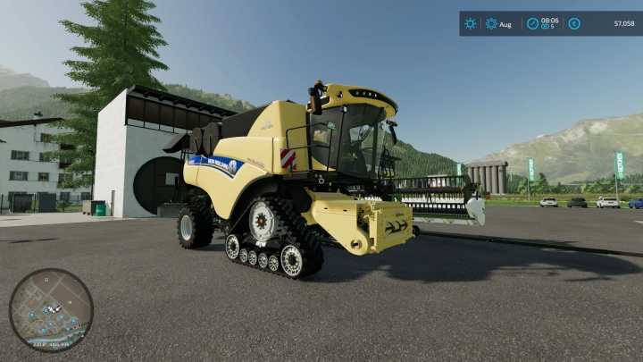 FS22 New Holland Cr 10 + Cutter V1.0