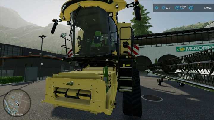 FS22 New Holland Cr 10 + Cutter V1.0