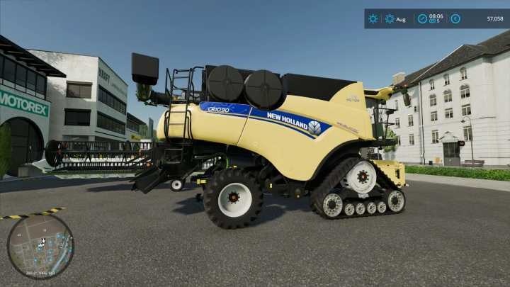 FS22 New Holland Cr 10 + Cutter V1.0