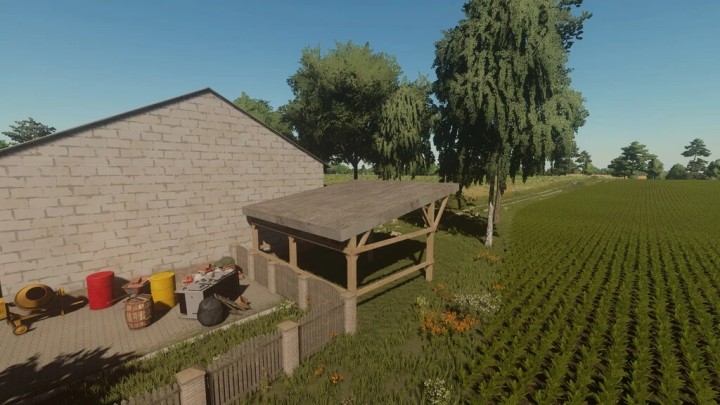 FS22 – Polish Wooden Shed V1.0