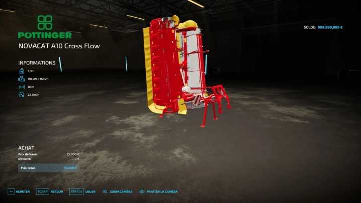 FS22 Pottinger Novacat A10+ V1.0