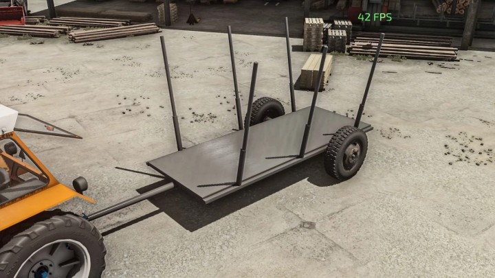 FS22 Romanian Wood Trailer V1.0