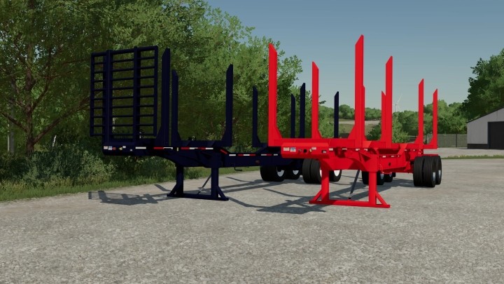 FS22 Timbertrailer 40Ft V1.0