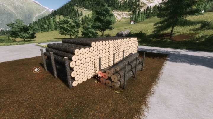 FS22 Wood Storage V1.0