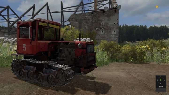 Dt-75 Old Tractor V1.1 FS17