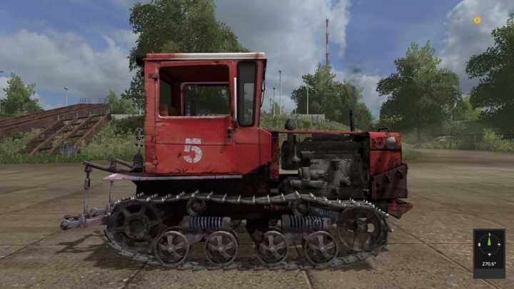 Dt-75 Old Tractor V1.1 FS17